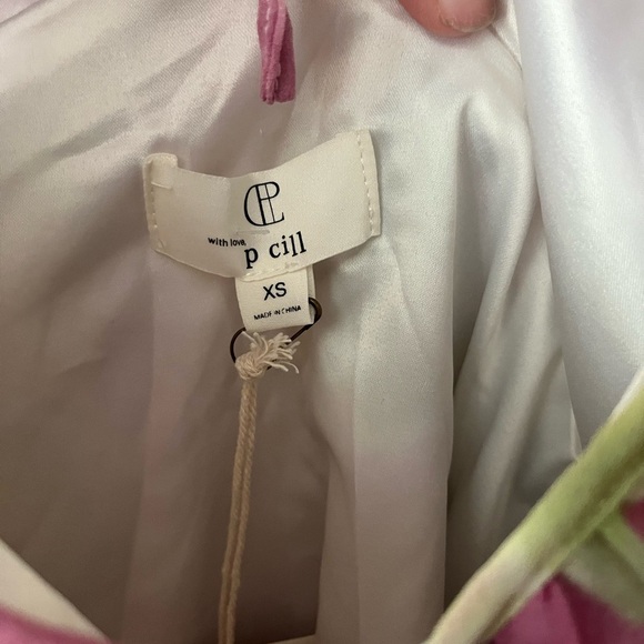 Nwt Boutique P Cill colorful blouse size extra small - Picture 5 of 7